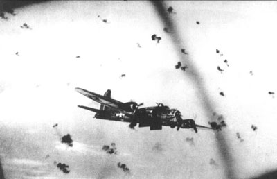 B-17 in Heavy Flak